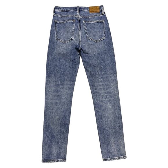 Denim Forum Aritzia YOKO HIGHRISE SLIM Luxury Designer Womens Skinny Jeans - Picture 3 of 5